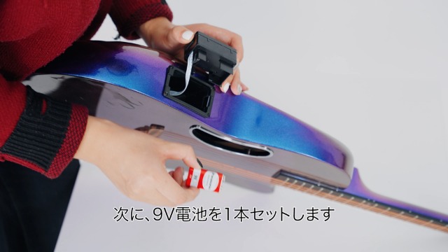 Amazon | CAHAYA アコースティック エレアコギター 41インチ カーボン